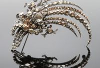 Prachtvolle, antike Brosche/Aigrette mit 111 Diamantrosen, wohl Osmanisch, 19. Jahrhundert.